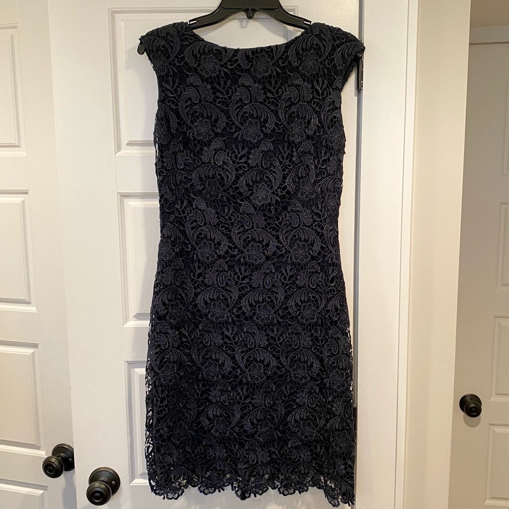 Ralph Lauren Navy Lace Dress size 6